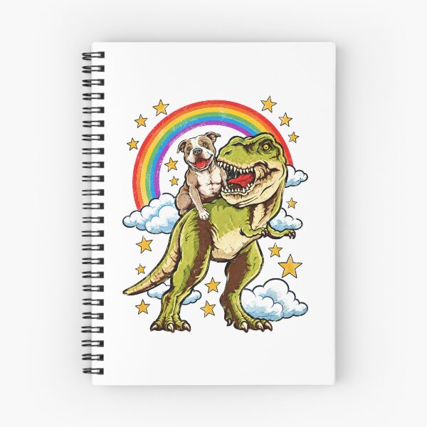 Item preview, Retro Dog Riding Dinosaur Rainbow Stars designed and sold by Moizento.