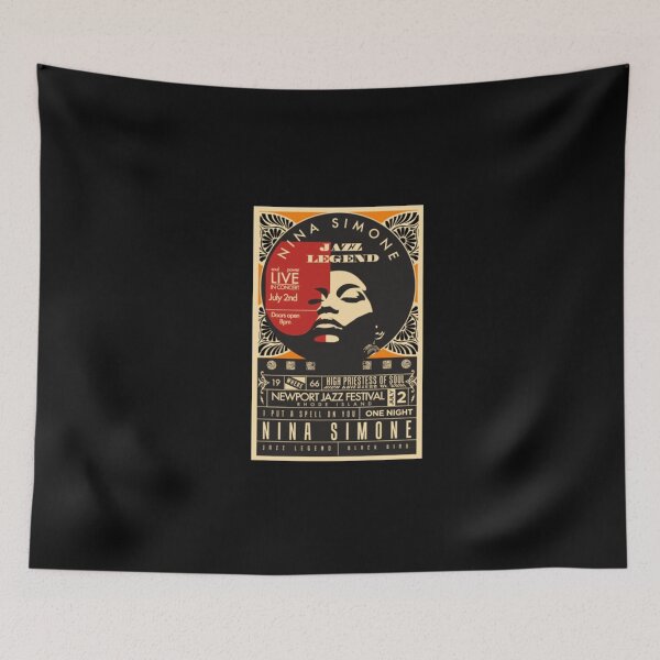 Item preview, Nina Simone Concert Poster designed and sold by QuirkNestHalls.