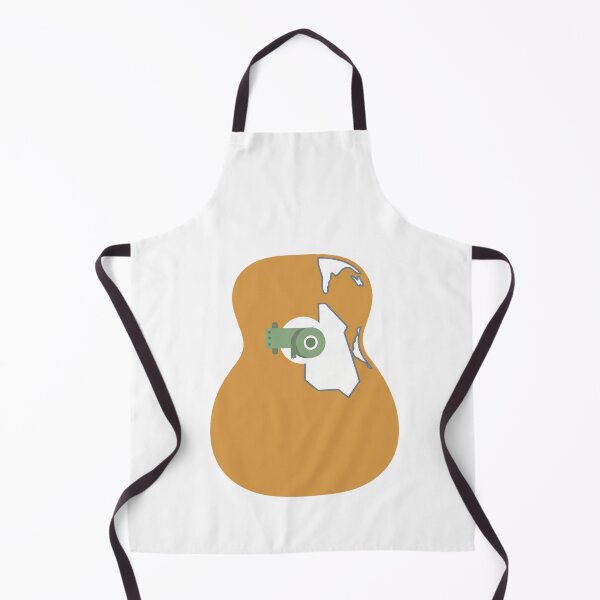 Aperçu de l'œuvre Geometric Abstracted Custom Worn Guitar Vector Art créée et vendue par AURA Vibes.