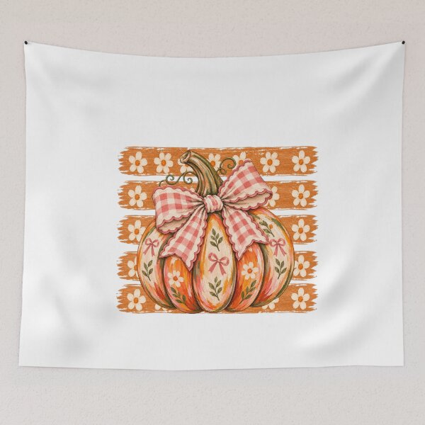 Item preview, Stripes Pumpkin, Trick Or Treat, Fright Night, 31 October, Spooky Season designed and sold by vintagearttee.
