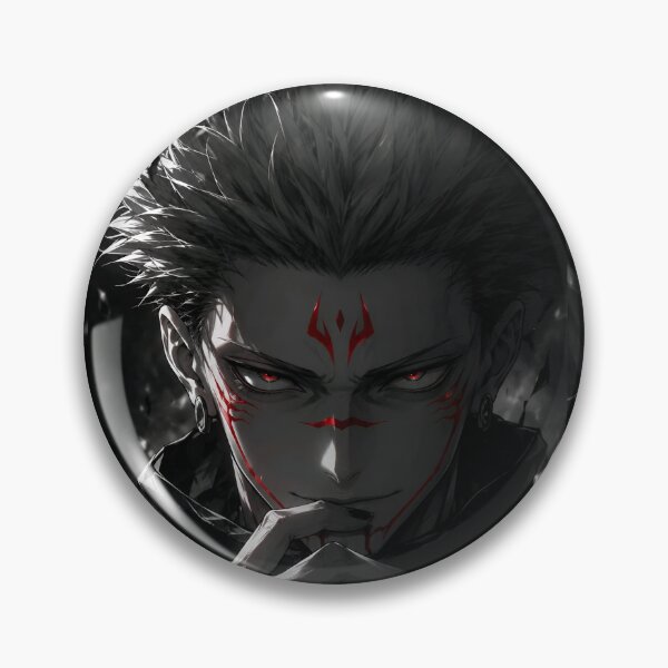 Item preview, Dark Crimson Supernatural Warrior – Red Eyes Gothic Anime Inspired Art designed and sold by Dyan4.