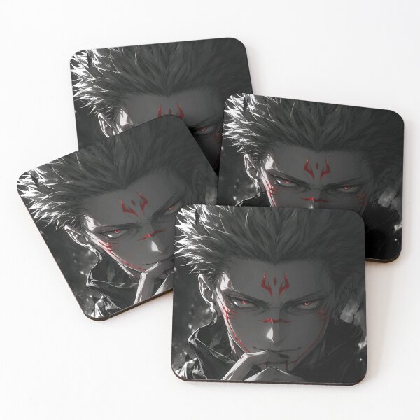 Item preview, Dark Crimson Supernatural Warrior – Red Eyes Gothic Anime Inspired Art designed and sold by Dyan4.