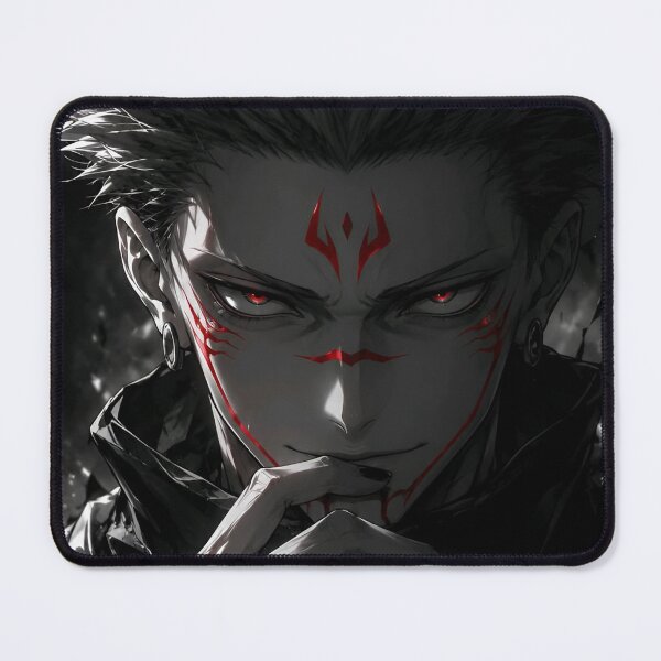 Item preview, Dark Crimson Supernatural Warrior – Red Eyes Gothic Anime Inspired Art designed and sold by Dyan4.
