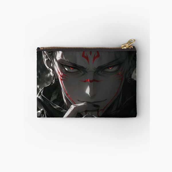 Item preview, Dark Crimson Supernatural Warrior – Red Eyes Gothic Anime Inspired Art designed and sold by Dyan4.
