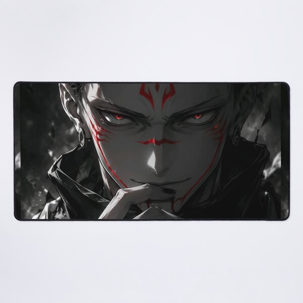 Item preview, Dark Crimson Supernatural Warrior – Red Eyes Gothic Anime Inspired Art designed and sold by Dyan4.