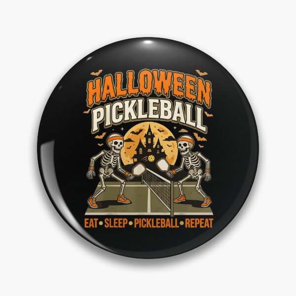 Item preview, Spooky Dink Halloween Pickleball Game Skeletons Spooky designed and sold by ZariahNey.