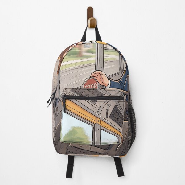 Item preview, Smiling School Bus Driver Anime Style designed and sold by Home Decor Art.