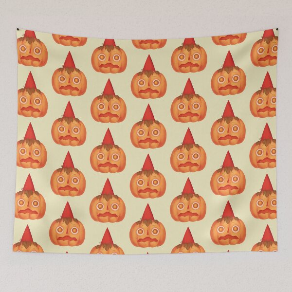 Item preview, Wirt Over the Garden Wall Pumpkin Head Autumn Illustration Fan Art designed and sold by Di Fairytale Shop.