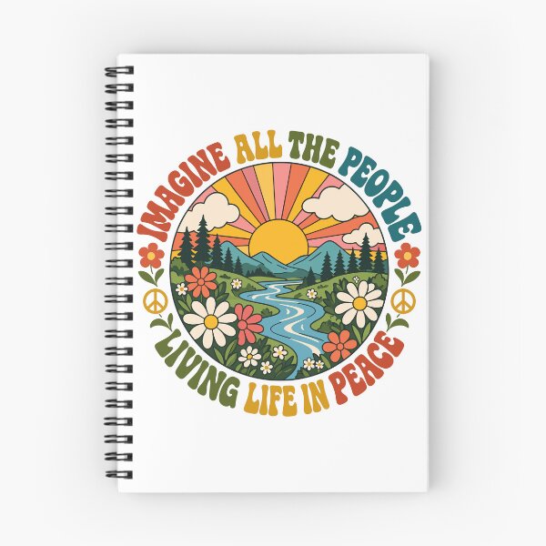 Item preview, Imagine All The People Living In Peace designed and sold by roni-harbor.
