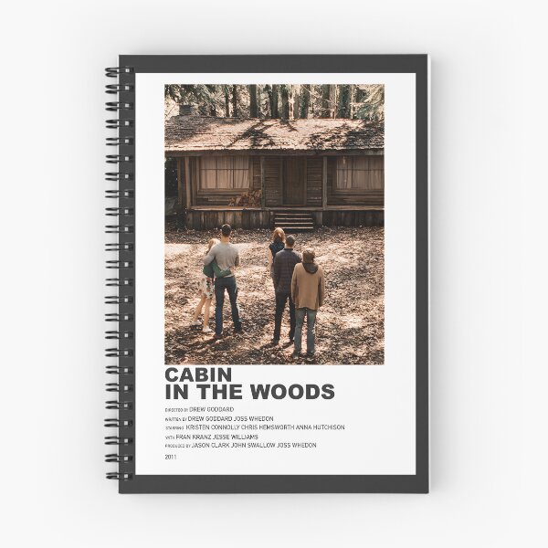 Item preview, Cabin in the Woods Scenic Poster Artwork with Forest and Nature Theme designed and sold by Drizzyter.
