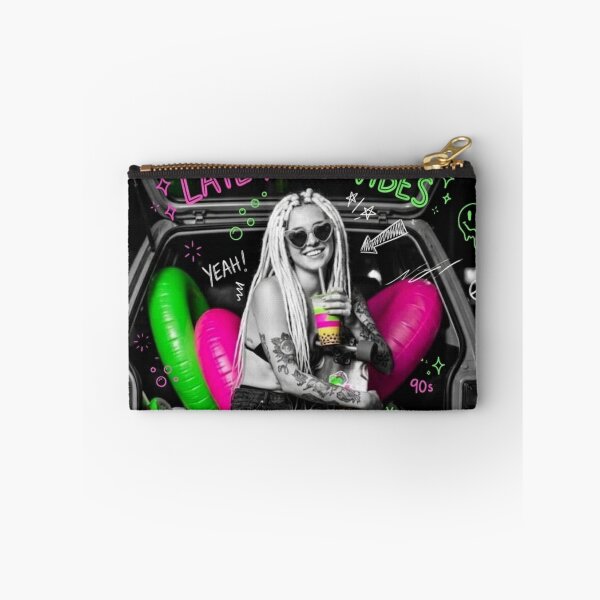 Item preview, N1GHT‑SK8T3 W31RD‑BL4Z3: The Neon Trunk Rebel Running Full Chill‑Lore Voltage designed and sold by Print Fiction.