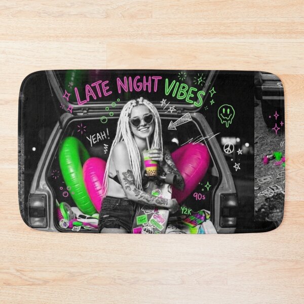 Item preview, N1GHT‑SK8T3 W31RD‑BL4Z3: The Neon Trunk Rebel Running Full Chill‑Lore Voltage designed and sold by Print Fiction.