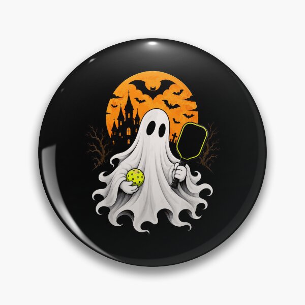 Item preview, Spooky Dink Halloween Pickleball Ghost Spooky designed and sold by ZariahNey.