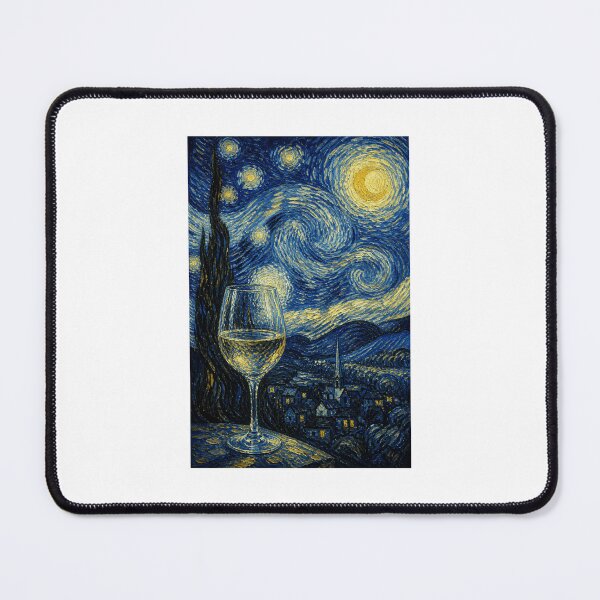 Item preview, Wine under the stars, wine lovers, art designed and sold by LuminOrb.