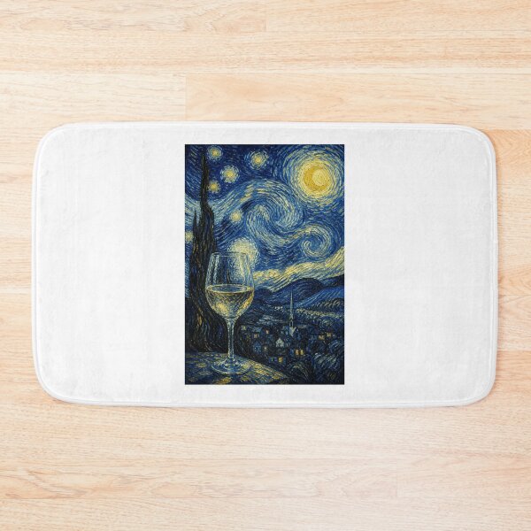 Item preview, Wine under the stars, wine lovers, art designed and sold by LuminOrb.
