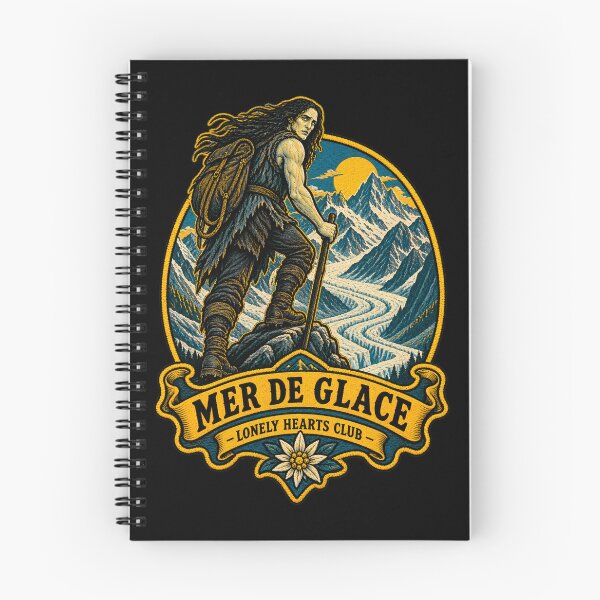 Item preview, Frankenstein Mer de Glace Lonely Hearts Climber designed and sold by Fenay Designs.