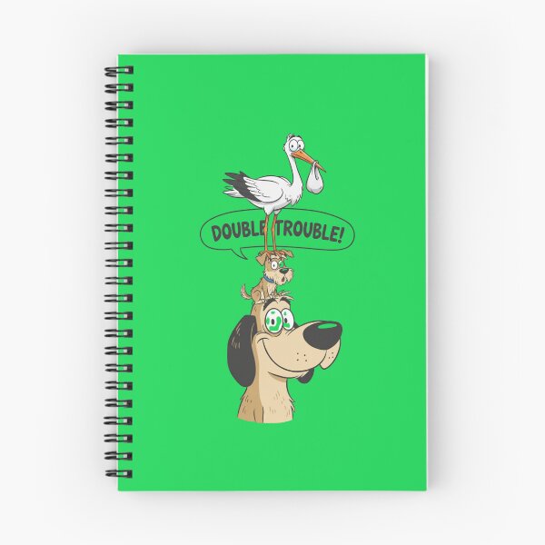Item preview, Double Truble - Retro Vibe Graphic, cute dog designed and sold by Mattigiov.