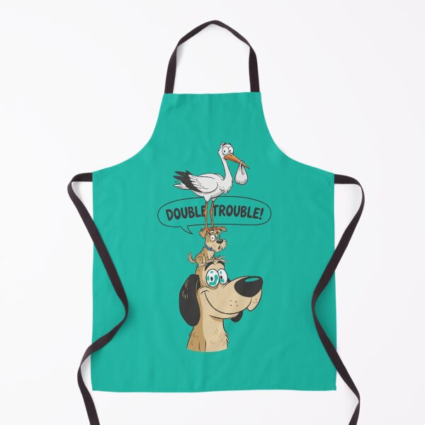 Item preview, Double Truble - Retro Vibe Graphic, cute dog designed and sold by Mattigiov.