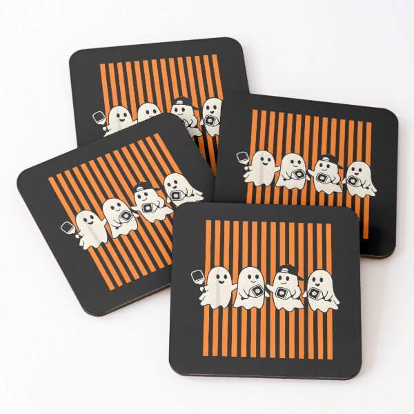 Item preview, Spooky Dink Halloween Pickleball Ghosts Playing Sport designed and sold by ZariahNey.