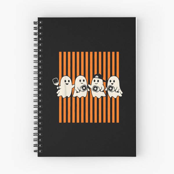 Item preview, Spooky Dink Halloween Pickleball Ghosts Playing Sport designed and sold by ZariahNey.