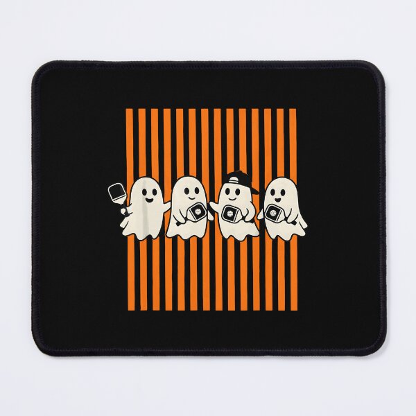 Item preview, Spooky Dink Halloween Pickleball Ghosts Playing Sport designed and sold by ZariahNey.