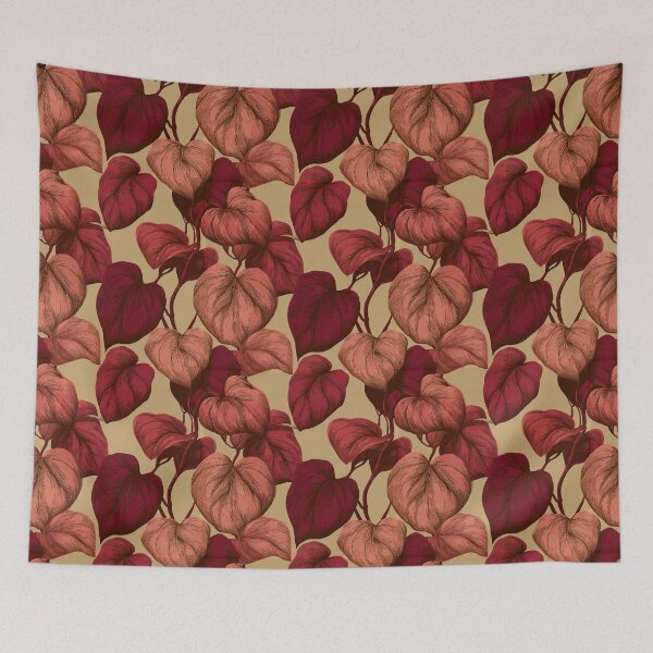 Item preview, Exotic Pothos Floral  - Botanical Garden Pattern - Gifts For Girlfriend designed and sold by RoyalStarsPatts.