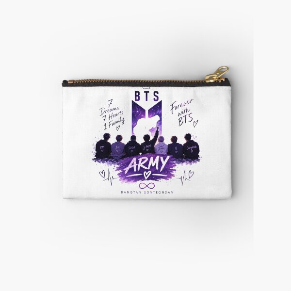 Item preview, BTS ARMY 7 Dreams 7 Hearts Purple Galaxy Fan Art Design designed and sold by Feminine Energy Studio .