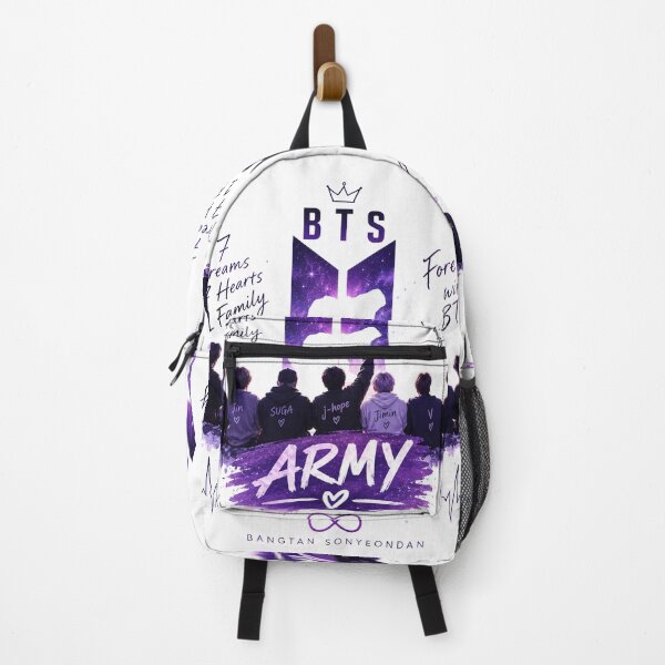 Item preview, BTS ARMY 7 Dreams 7 Hearts Purple Galaxy Fan Art Design designed and sold by Feminine Energy Studio .