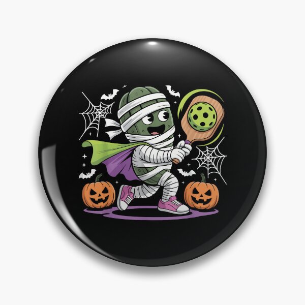Item preview, Spooky Dink Halloween Pickleball Mummy designed and sold by ZariahNey.