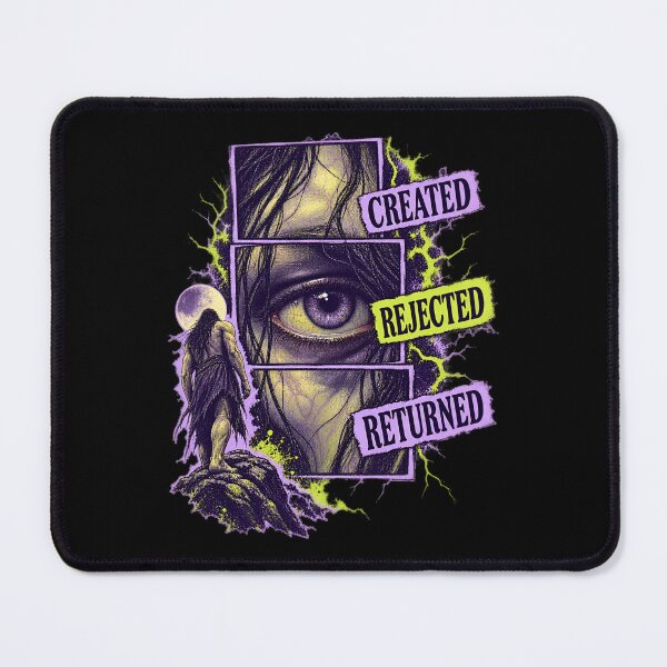 Item preview, Frankenstein Created Rejected Returned Collage designed and sold by Fenay Designs.