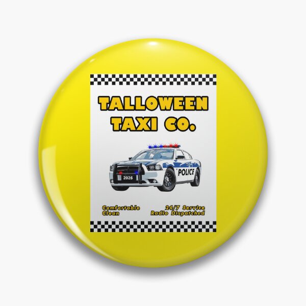 Item preview, Talloween Taxi Co. designed and sold by Karate Octopus.