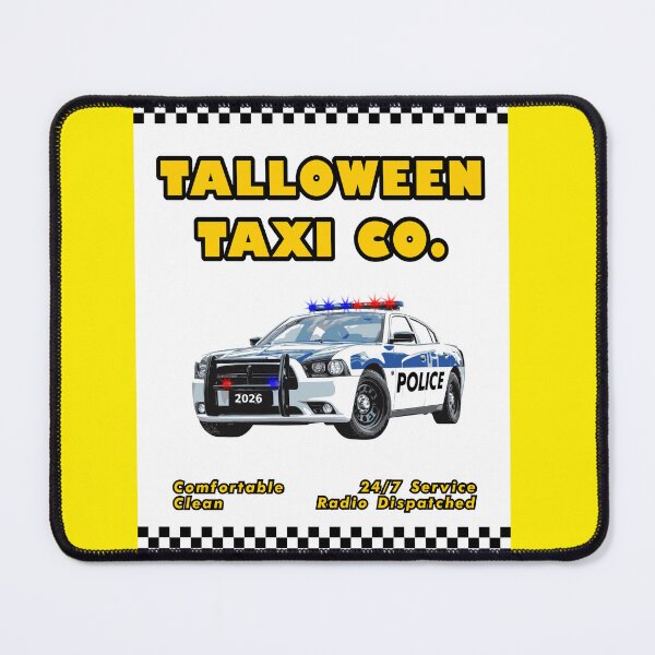 Item preview, Talloween Taxi Co. designed and sold by Karate Octopus.