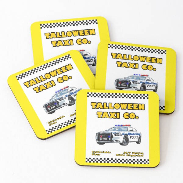 Item preview, Talloween Taxi Co. designed and sold by Karate Octopus.