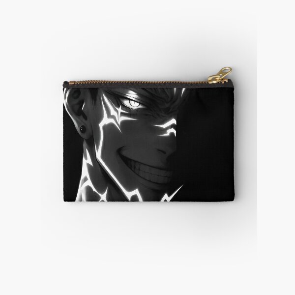 Item preview, Monochrome Dark Warrior – Glowing Marked Face Gothic Anime Inspired Art designed and sold by Dyan4.