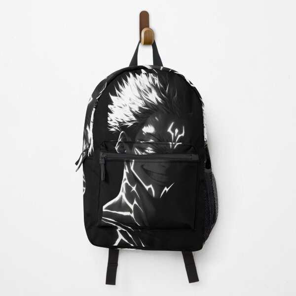 Item preview, Monochrome Dark Warrior – Glowing Marked Face Gothic Anime Inspired Art designed and sold by Dyan4.