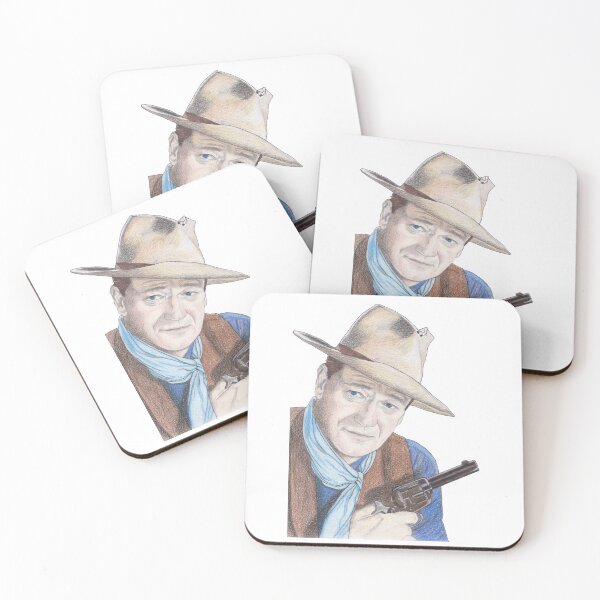 Item preview, John Wayne designed and sold by Paul  Nelson-Esch Art.