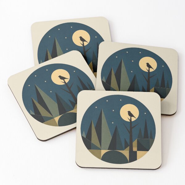 Item preview, Midnight Forest – Night Bird designed and sold by mellow-koko.