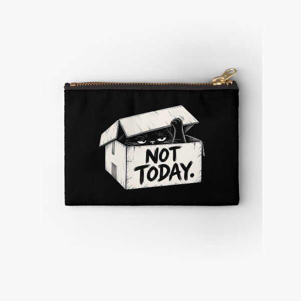 Item preview, Not Today Grumpy Cat in a Box designed and sold by VOLLOS.