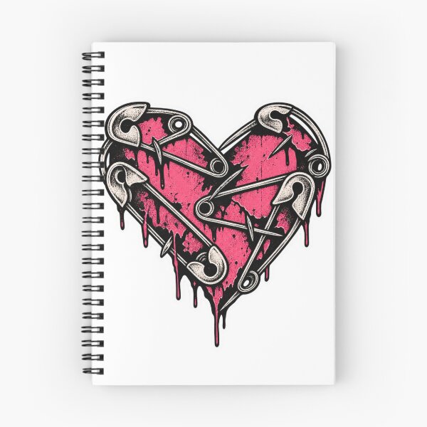 Item preview, Safety Pin Heart designed and sold by Jamayo56.