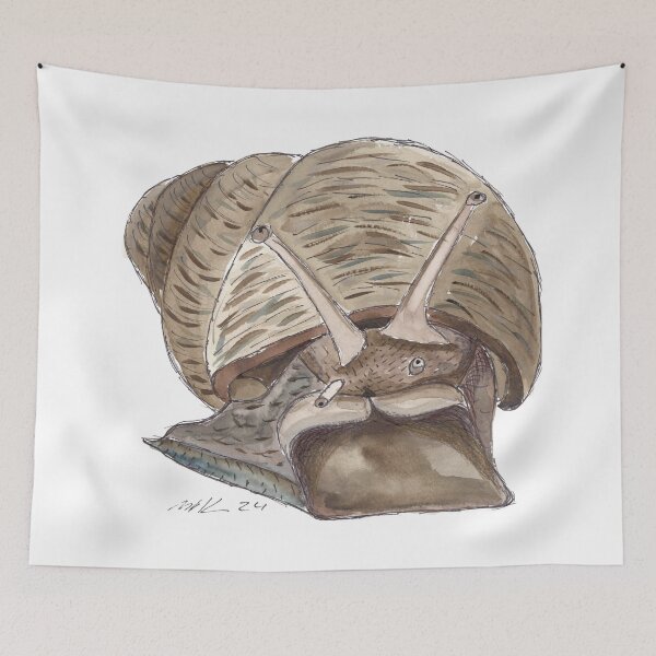 Item preview, Schnecke, Wegschnecke, Moluske, Snail designed and sold by Anke‘s Bazaar.