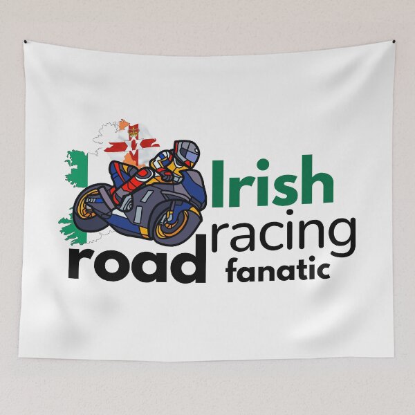 Item preview, The Irish Motorcycle Road Racing Fanatic. designed and sold by MPC-Mince-Pies.