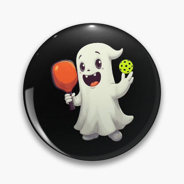 Item preview, Spooky Dink Halloween Pickleball Player Ghost For designed and sold by ZariahNey.