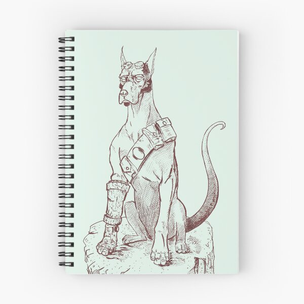 Item preview, Hell Doberboy lineart - halftone designed and sold by patricioguerra.