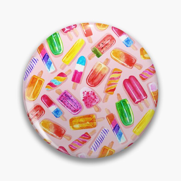 Item preview, Summer Punch Ice Pops - Blush Pink designed and sold by TigaTiga.