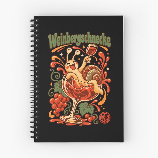 Item preview, Wine, vineyard snail, red wine, white wine designed and sold by LuminOrb.