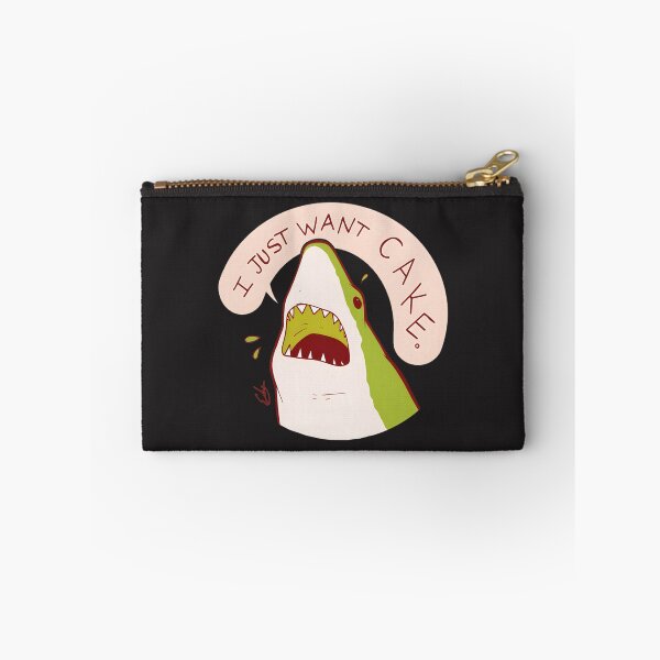Item preview, Funny Cake Shark Illustration - Cute Shark Craving Cake Design designed and sold by Nishant Turekar.
