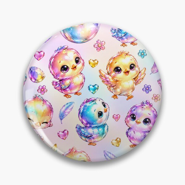 Item preview, Iridescent Metallic Chicks designed and sold by Axokris.