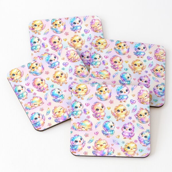 Item preview, Iridescent Metallic Chicks designed and sold by Axokris.
