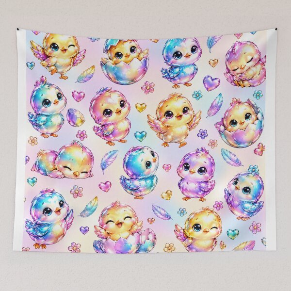 Item preview, Iridescent Metallic Chicks designed and sold by Axokris.