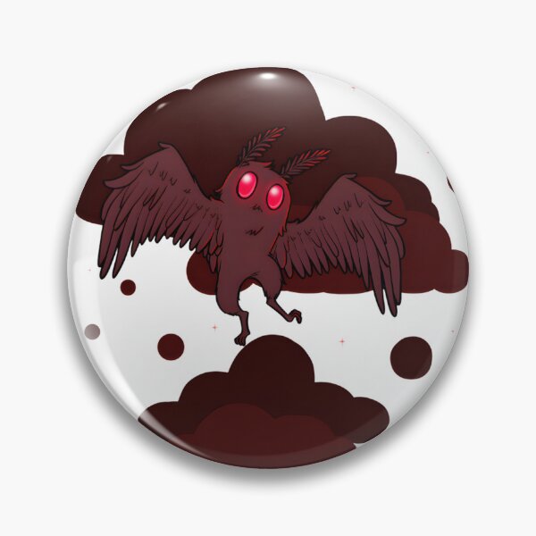 Item preview, Mothman Mythical Creature Design with Dark Forest Background designed and sold by Nishant Turekar.